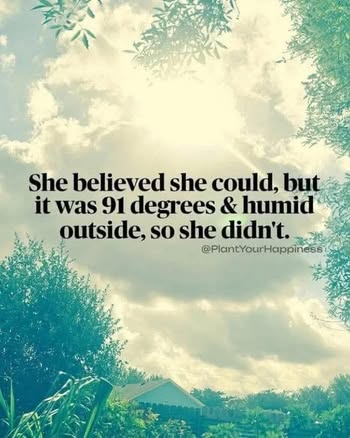 I've learned the hard way that when I get
