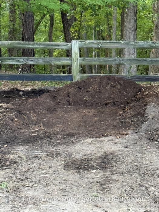 But once I take the compost