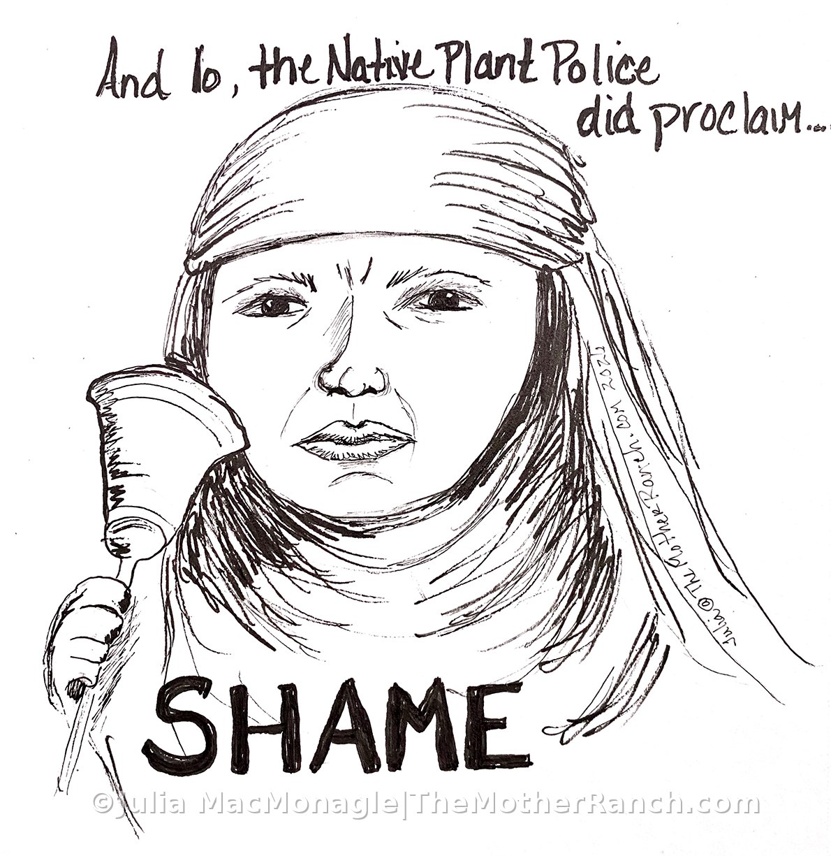 That's the Natives Plant Police silent mantra lol
