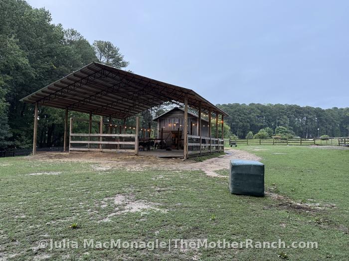The cube lives under that pavilion and lately